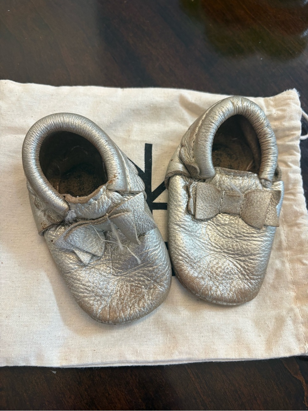 Freshly picked moccasins